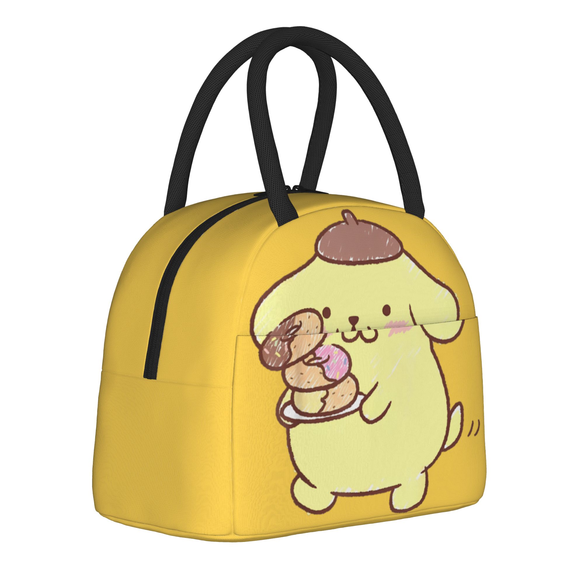 Pompompurin Donuts Insulated L - Tote Bag Sublimation ulasan dan harga