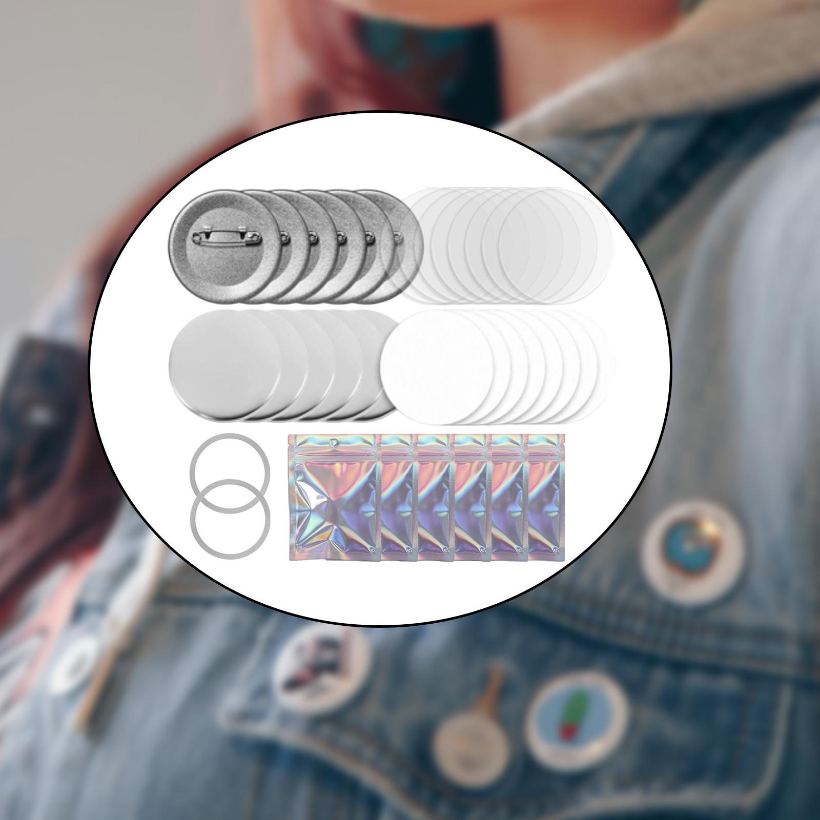 Button Badge Kit Metal Blank B - Button Badge Blank ulasan dan harga