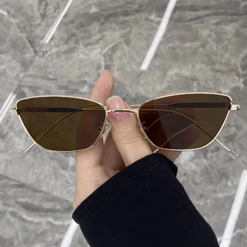 Fashion Cat Eye Sunglasses for - Metal Photo Panel ulasan dan harga
