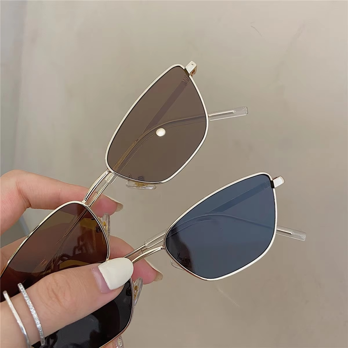 Fashion Cat Eye Sunglasses for - Metal Photo Panel ulasan dan harga