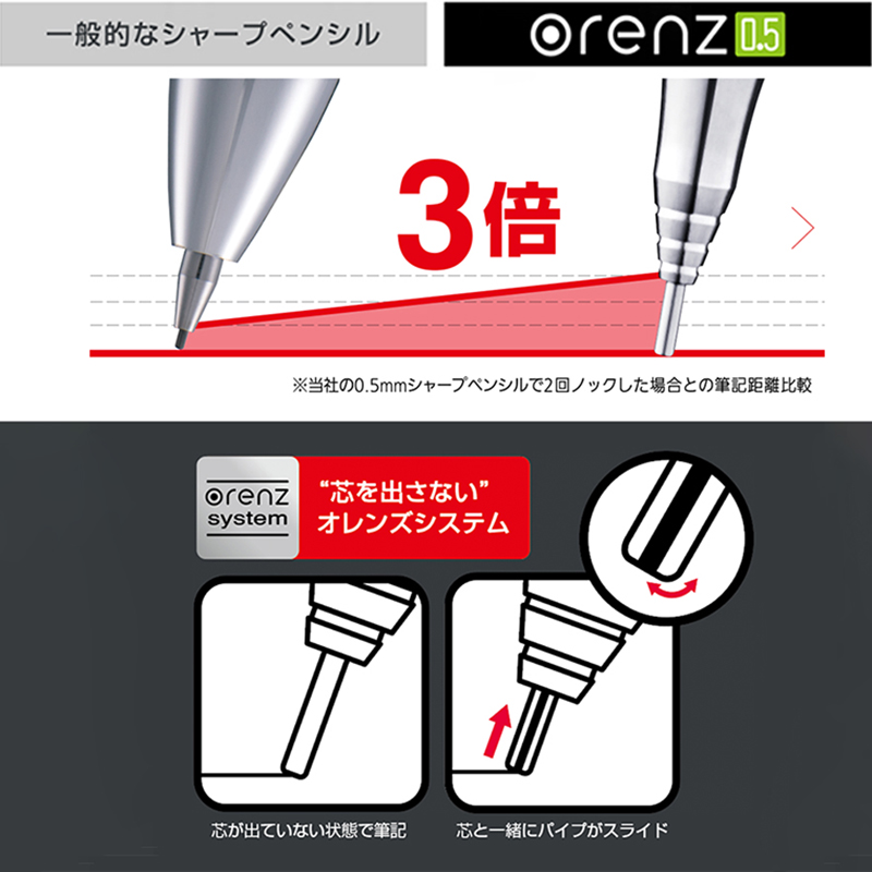 1pc Pentel Orenz Mechanical Pe - Pentel Pen Energel ulasan dan harga
