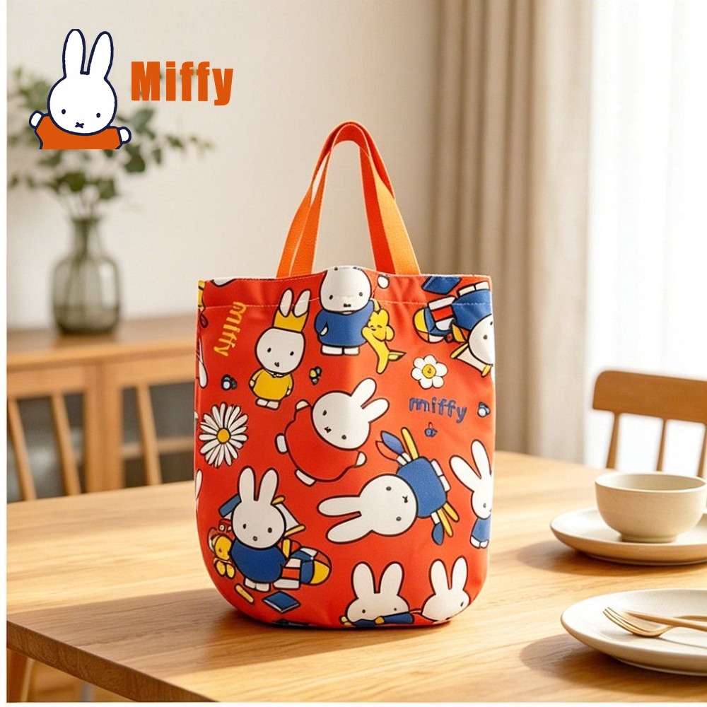 Kawaii Miffy Lunch Bag Cute Ra - Tote Bag Sublimation ulasan dan harga