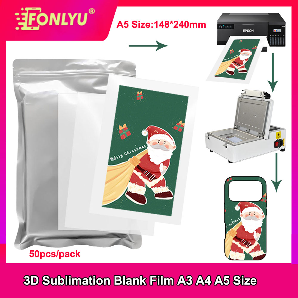 A5 A4 A3 Size 3D Sublimation F - Phone Case Blank Print ulasan dan harga