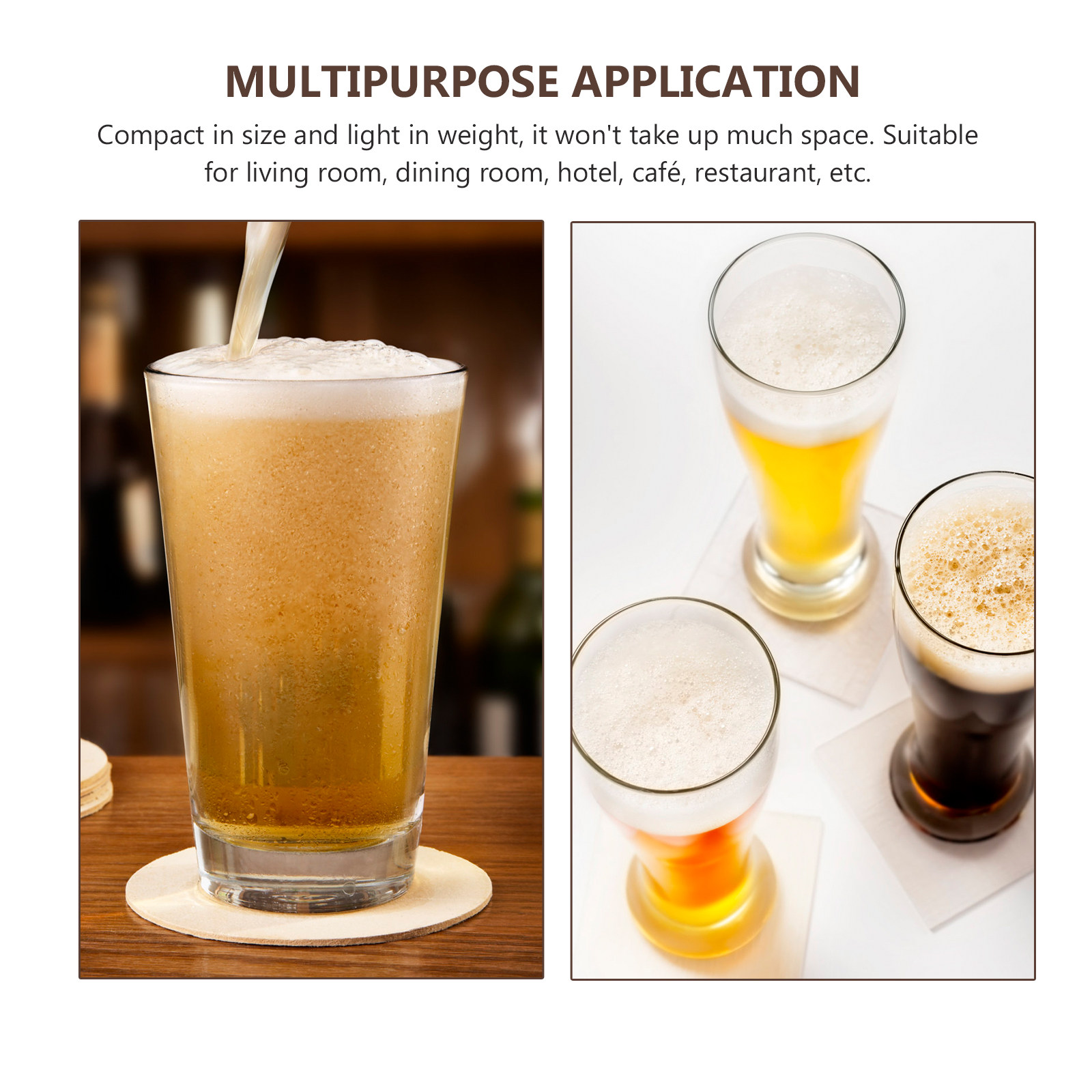10Pcs Sublimation Blank Coaste - Coaster Sublimation Blank ulasan dan harga