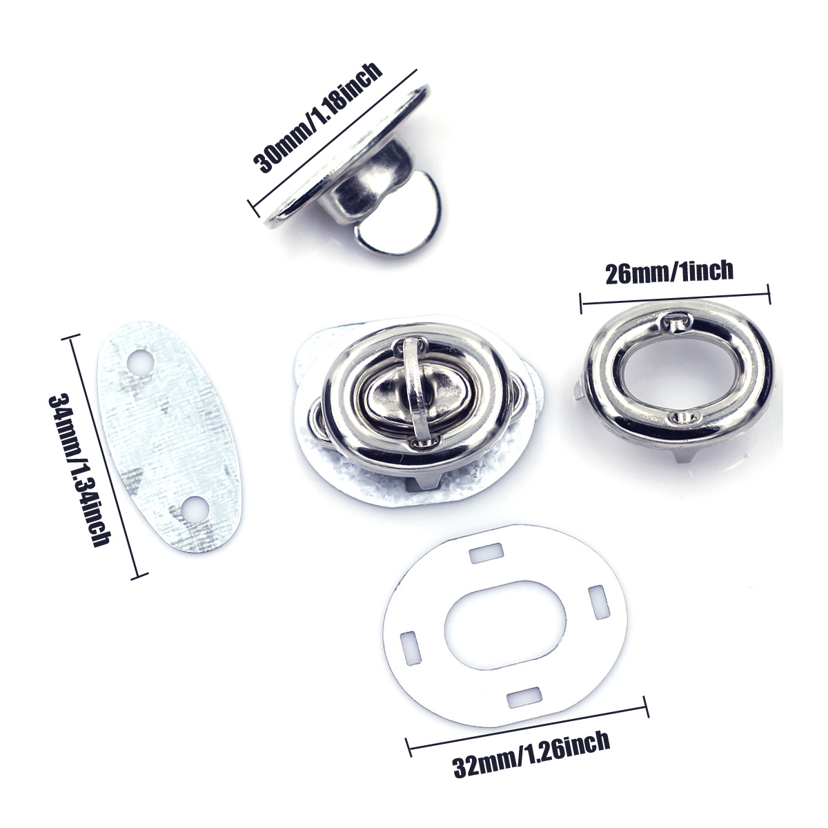 Twist Turn Locks Frame Kiss Cl - Metal Photo Panel ulasan dan harga