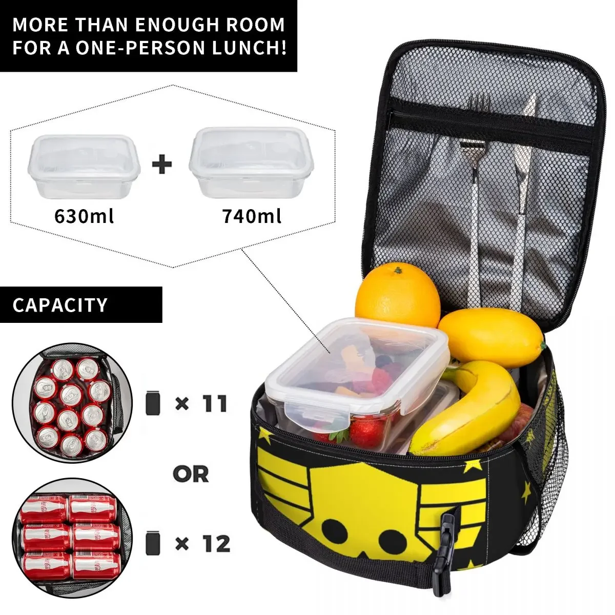 Insulated Lunch Bag Helldivers - Tote Bag Sublimation ulasan dan harga