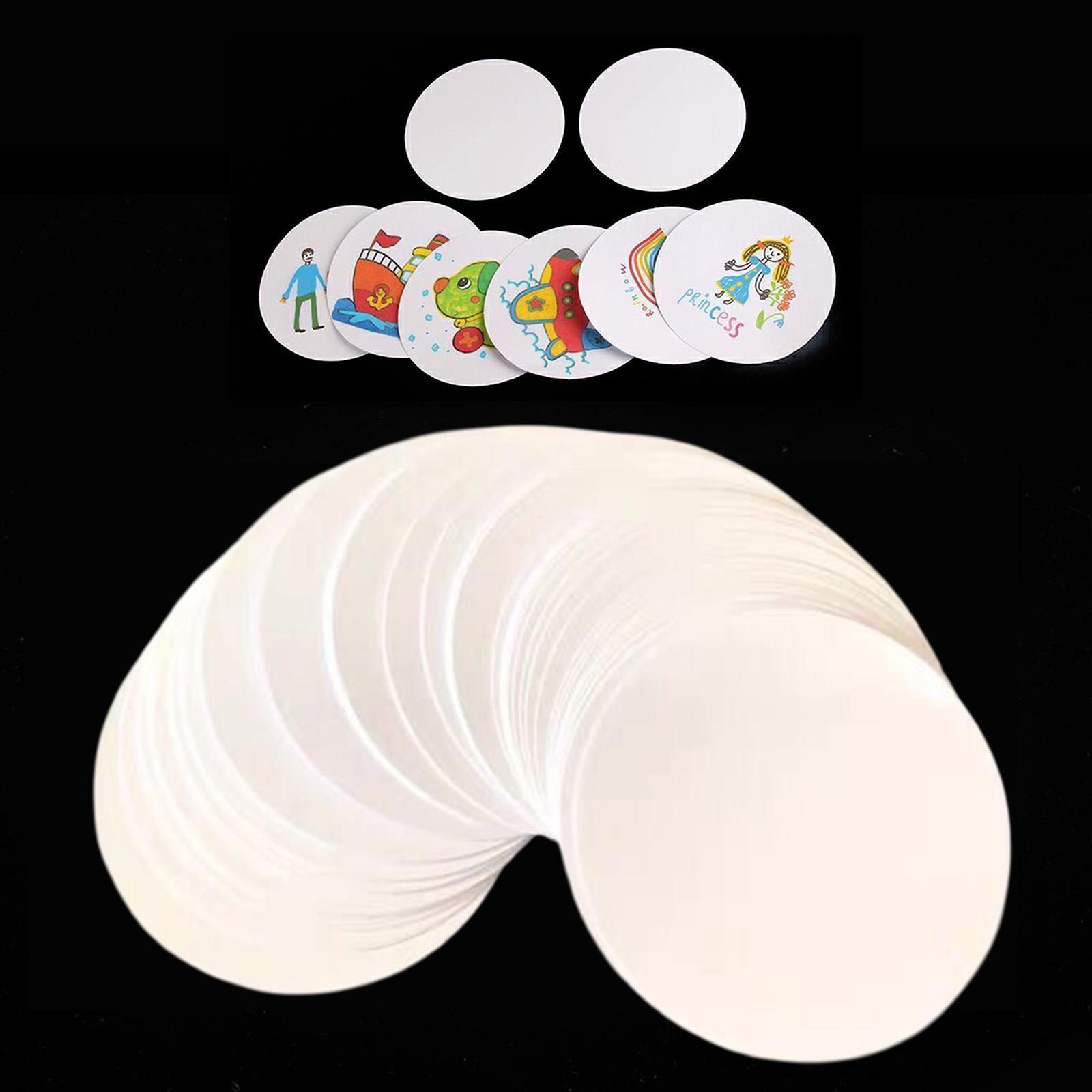 100Pcs Button Badges Blank Pap - Button Badge Blank ulasan dan harga