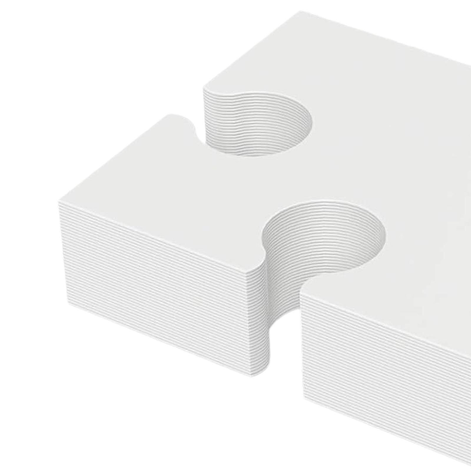 DIY Puzzle Cards Blank White C - Puzzle Blank White ulasan dan harga